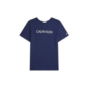 Calvin Klein Jeans Tričko tmavomodrá / biela vyobraziť