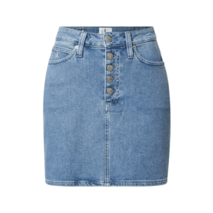 Calvin Klein Jeans Sukňa 'PRIDE' modrá denim vyobraziť