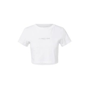 Calvin Klein Jeans Tričko biela / zmiešané farby vyobraziť