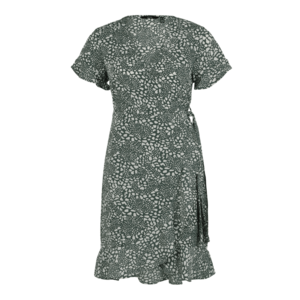 Vero Moda Petite Šaty 'SAGA' zelená / biela vyobraziť