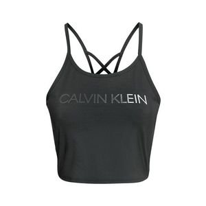 Calvin Klein Performance Športový top čierna / strieborná vyobraziť