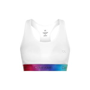 Calvin Klein Performance Športová podprsenka 'Pride' biela / tmavofialová / tyrkysová / cyklaménová vyobraziť