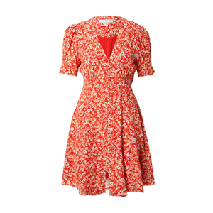 Forever New Košeľové šaty 'Saffron' zmiešané farby / oranžovo červená vyobraziť