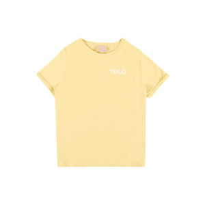 KIDS ONLY Tričko 'Naomi' žltá / biela vyobraziť