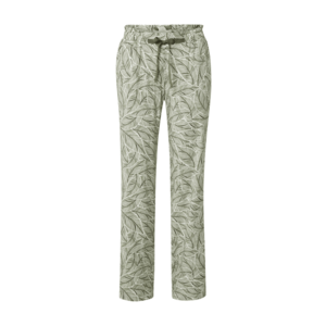 TRIUMPH Pyžamové nohavice zelená / biela / olivová vyobraziť