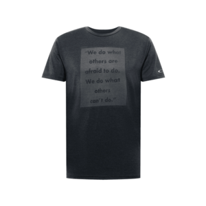 OAKLEY Funkčné tričko čierna / biela vyobraziť