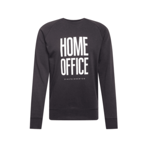 EINSTEIN & NEWTON Mikina 'Home Office' čierna / biela vyobraziť