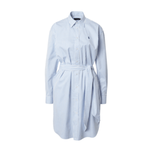 Polo Ralph Lauren Košeľové šaty modrá / biela vyobraziť