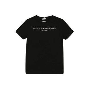 TOMMY HILFIGER Tričko čierna / biela vyobraziť