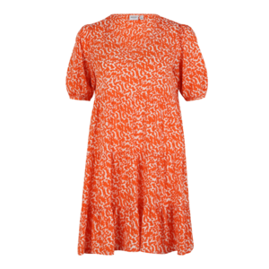 Vero Moda Petite Šaty 'OHANNA' oranžová / biela vyobraziť