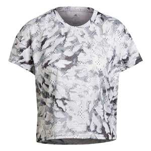 ADIDAS PERFORMANCE Funkčné tričko svetlosivá / sivá / biela vyobraziť