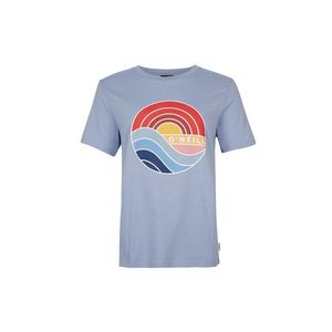 O'NEILL Tričko 'Sunrise' dymovo modrá / oranžovo červená / námornícka modrá vyobraziť