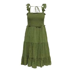 ONLY Letné šaty olivová / svetlozelená vyobraziť