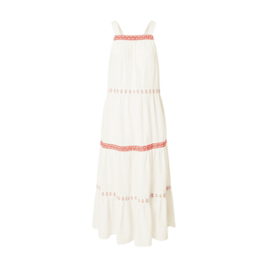 Superdry Letné šaty biela / červená / svetlomodrá vyobraziť
