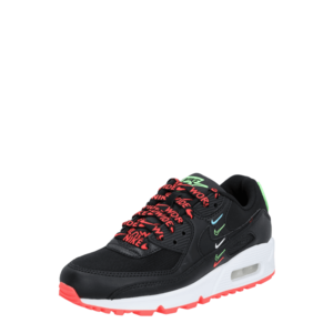 Nike Sportswear Nízke tenisky 'Nike Air Max 90 SE' svetlozelená / čierna / červená vyobraziť