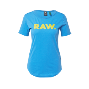 G-Star RAW Tričko nebesky modrá / žltá vyobraziť