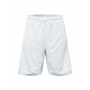 ADIDAS PERFORMANCE Športové nohavice biela / opálová vyobraziť