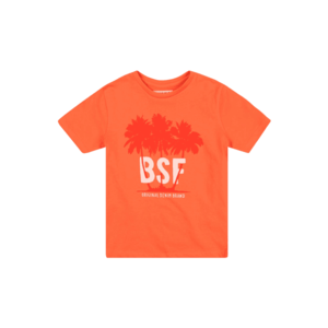 BASEFIELD Tričko koralová / oranžovo červená / biela vyobraziť