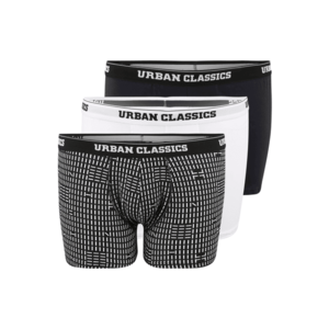 Urban Classics Boxerky čierna / biela / tmavomodrá vyobraziť