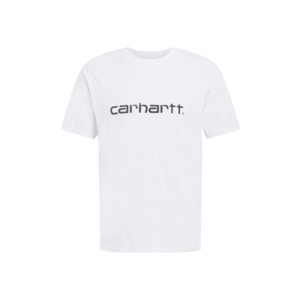 Carhartt WIP Tričko čierna / šedobiela vyobraziť
