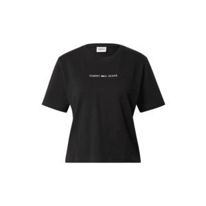 Tommy Jeans Tričko čierna / zmiešané farby vyobraziť