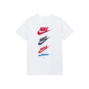 Nike Sportswear Tričko 'Futura Repeat' ružová / modrá / červená / tmavomodrá vyobraziť