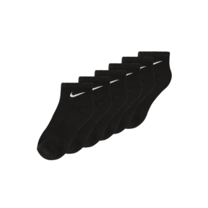 NIKE Športové ponožky 'U NK EVERYDAY CUSH ANKL 6PR-BD' čierna vyobraziť