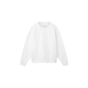 Calvin Klein Jeans Mikina biela / svetlosivá vyobraziť