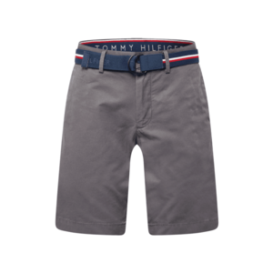 TOMMY HILFIGER Chino nohavice 'Brooklyn' tmavosivá / námornícka modrá / červená / biela vyobraziť