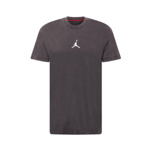 Jordan Funkčné tričko čierna melírovaná / biela vyobraziť
