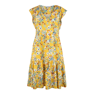 Envie de Fraise Letné šaty 'BLANCA' zlatá žltá / biela / modrá / fialová / červená vyobraziť