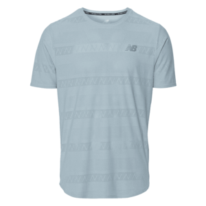 new balance Funkčné tričko 'Speed' modrosivá / svetlosivá vyobraziť