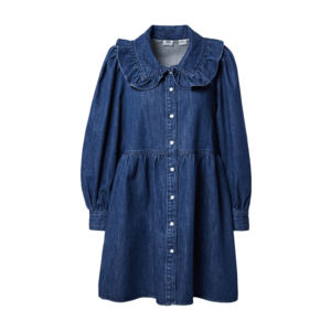 LEVI'S Košeľové šaty 'MIRA' modrá denim vyobraziť