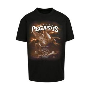 Mister Tee Tričko 'Pegasus' čierna / biela / medová vyobraziť