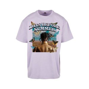 Mister Tee Shirt 'Days Before Summer' fialová melírovaná / zmiešané farby vyobraziť