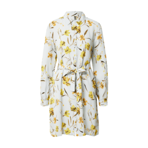 PIECES Košeľové šaty 'LILLIAN' olivová / horčicová / zlatá žltá / prírodná biela vyobraziť