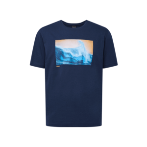 OAKLEY Funkčné tričko 'POSTCARD' námornícka modrá / tyrkysová / šafránová / azúrová vyobraziť