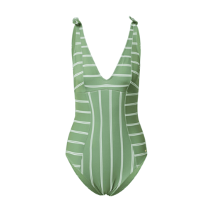 ROXY Jednodielne plavky zelená / biela vyobraziť