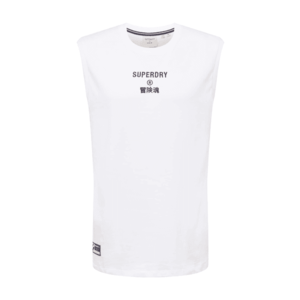 Superdry Tričko 'Corporate' biela / čierna vyobraziť