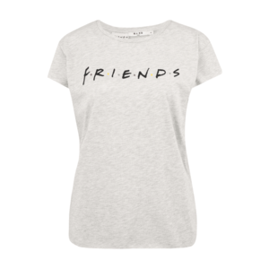 NA-KD Tričko 'Friends' sivá melírovaná / čierna / modrá / žltá / červená vyobraziť