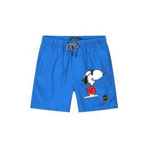 Shiwi Plavecké šortky 'Snoopy Grin Grin Joe' nebesky modrá / biela / čierna / zlatá žltá / červená vyobraziť