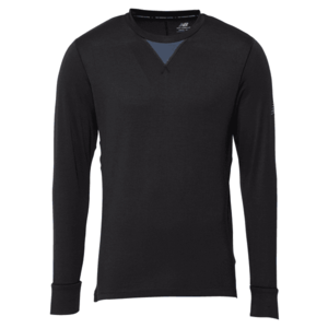 new balance Funkčné tričko 'Q Speed' čierna / námornícka modrá / svetlomodrá vyobraziť