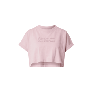 Calvin Klein Jeans Tričko ružová / staroružová vyobraziť