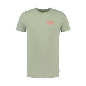 Shiwi Shirt pastelovo zelená / biela / lososová vyobraziť