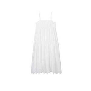 MANGO Letné šaty 'Ceci' biela vyobraziť