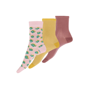 BeckSöndergaard Ponožky rosé / fialová / zelená / žltá vyobraziť
