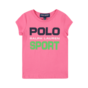Polo Ralph Lauren T-Shirt ružová / zelená / námornícka modrá / biela vyobraziť