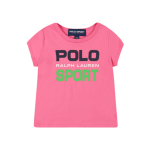 Polo Ralph Lauren T-Shirt ružová / námornícka modrá / zelená / biela vyobraziť