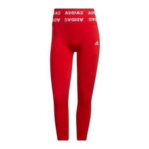 ADIDAS PERFORMANCE Športové nohavice ohnivo červená / biela vyobraziť