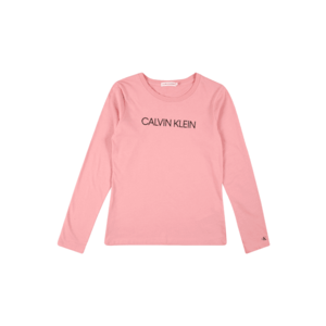 Calvin Klein Jeans Tričko rosé / čierna vyobraziť